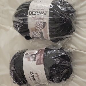 Bernat Black Yarn Bundle